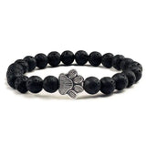 Pulseira Patinha Pedra Natural