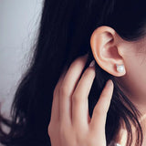 Boucles d’oreilles Chat et perle
