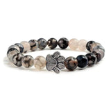 Pulseira Patinha Pedra Natural