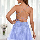 Marlene | Vestido com top estilo corset transparente decote coração e aplicações