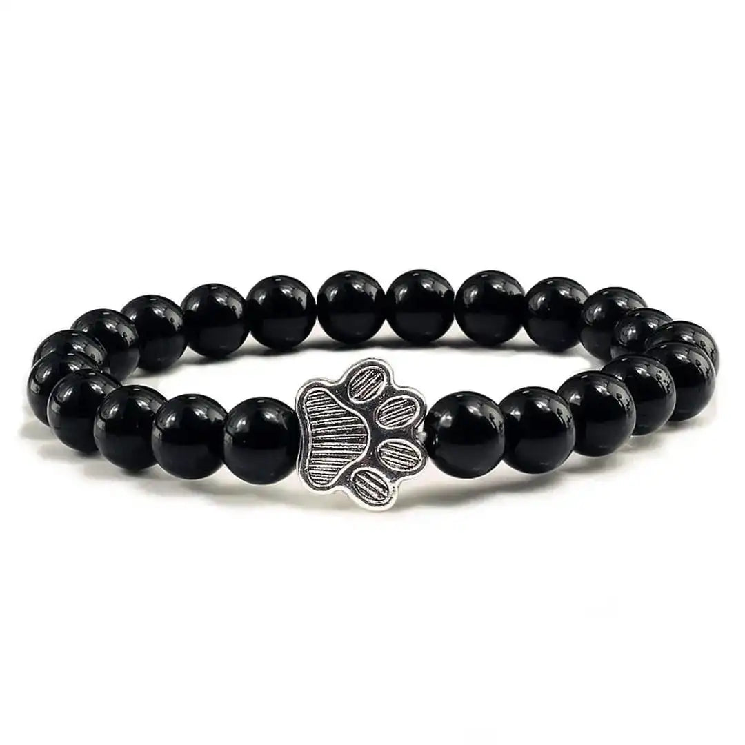 Pulseira Patinha Pedra Natural