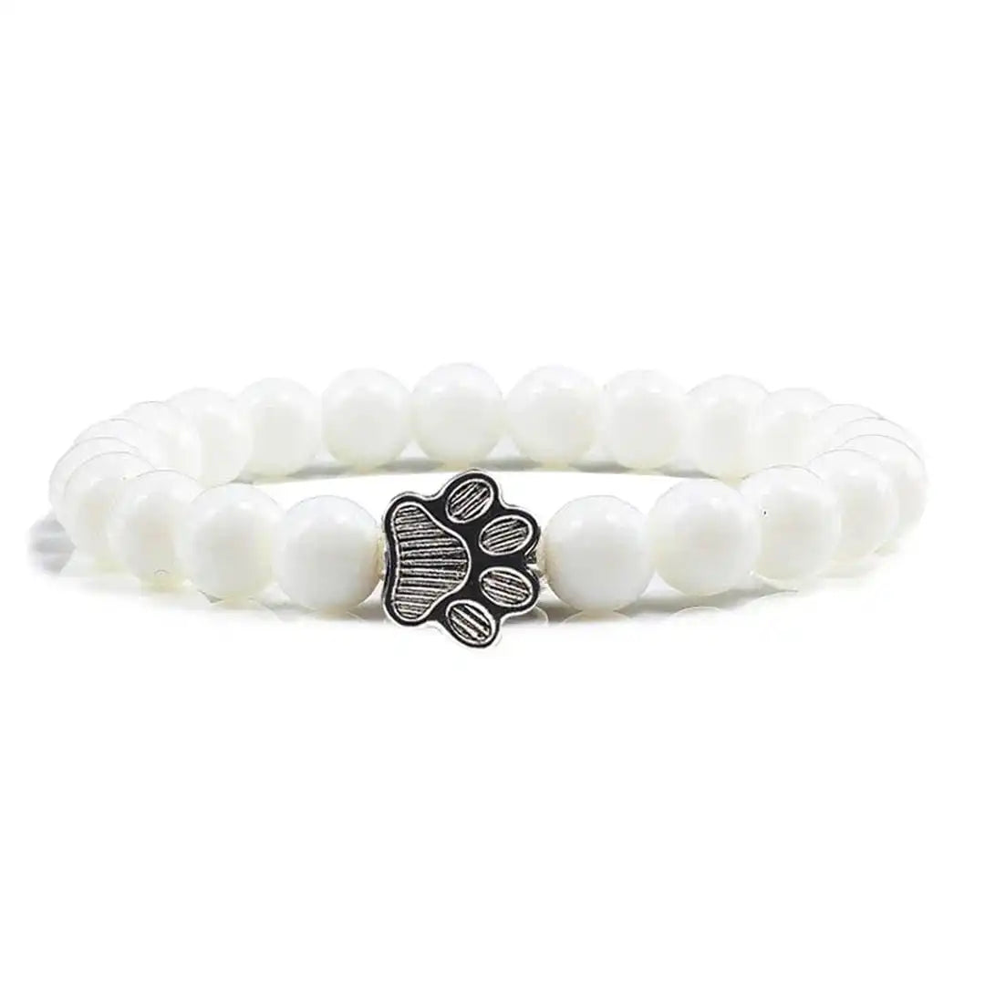 Pulseira Patinha Pedra Natural