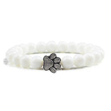 Pulseira Patinha Pedra Natural