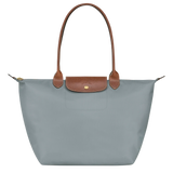 Mala Tote Dobrável Grande | Cinza Aço