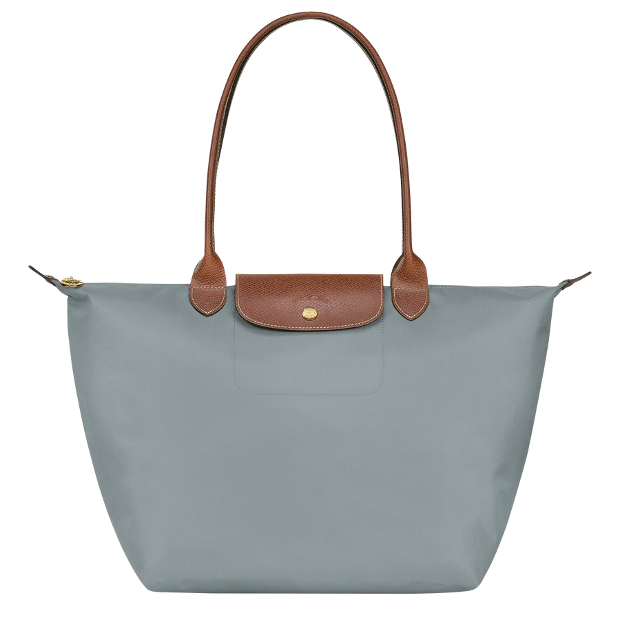 Mala Tote Dobrável Grande | Cinza Aço