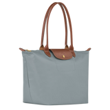 Mala Tote Dobrável Grande | Cinza Aço