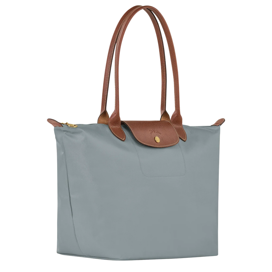 Mala Tote Dobrável Grande | Cinza Aço