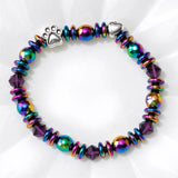 Bracelet magnétique Patte porte-bonheur