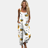 Mariana - Macacão Estampado Confortável