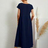 Maia | Vestido Midi Branco Leve e Fresco