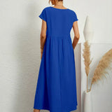 Maia | Vestido Midi Branco Leve e Fresco