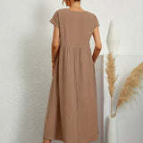 Maia | Vestido Midi Branco Leve e Fresco