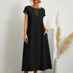 Maia | Vestido Midi Branco Leve e Fresco
