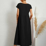 Maia | Vestido Midi Branco Leve e Fresco