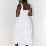 Solange | Vestido Midi Clássico