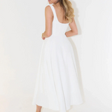 Solange | Vestido Midi Clássico