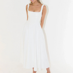 Solange | Vestido Midi Clássico