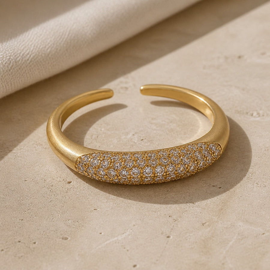 Anel Fino Marquise Cravejado