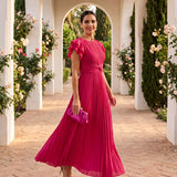 Eunice | Vestido Midi com Laço à Frente