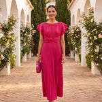 Eunice | Vestido Midi com Laço à Frente