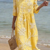 Elsa™ | Vestido Midi Estampado