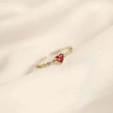 Anel Aro Marquise com Pedra
