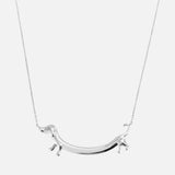 Collier teckel doré