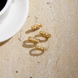 Conjunto de Anéis Zircónias Baguete