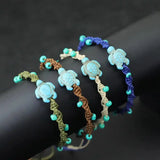 Pulseira Corda Tartaruga Boémia