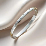 Pulseira de Zircónias Dourada