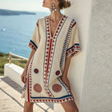 Renata - Vestido de Praia Elegante e Intemporal