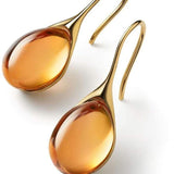 Brincos Pendentes Cristal Minimalistas