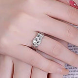 Bague inspirée des colliers pour chiens : mignonne et élégante