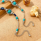 Pulseira Turquesa Prata Antiga