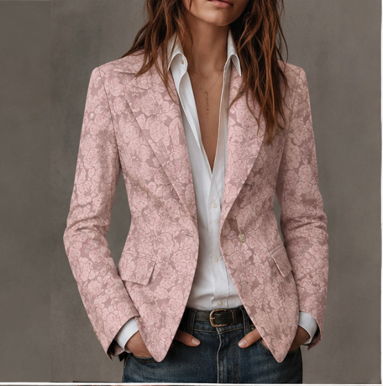 Loretta | Blazer Jacquard Justo