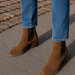 Albertina | Botins de Salto Quadrado