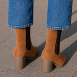 Albertina | Botins de Salto Quadrado