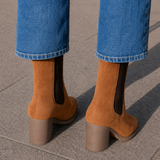 Albertina | Botins de Salto Quadrado