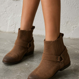 Ester | Botins Western em Camurça