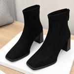 Henriqueta | Botins Essenciais em Camurça