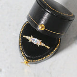 Conjunto de Anéis Dourados