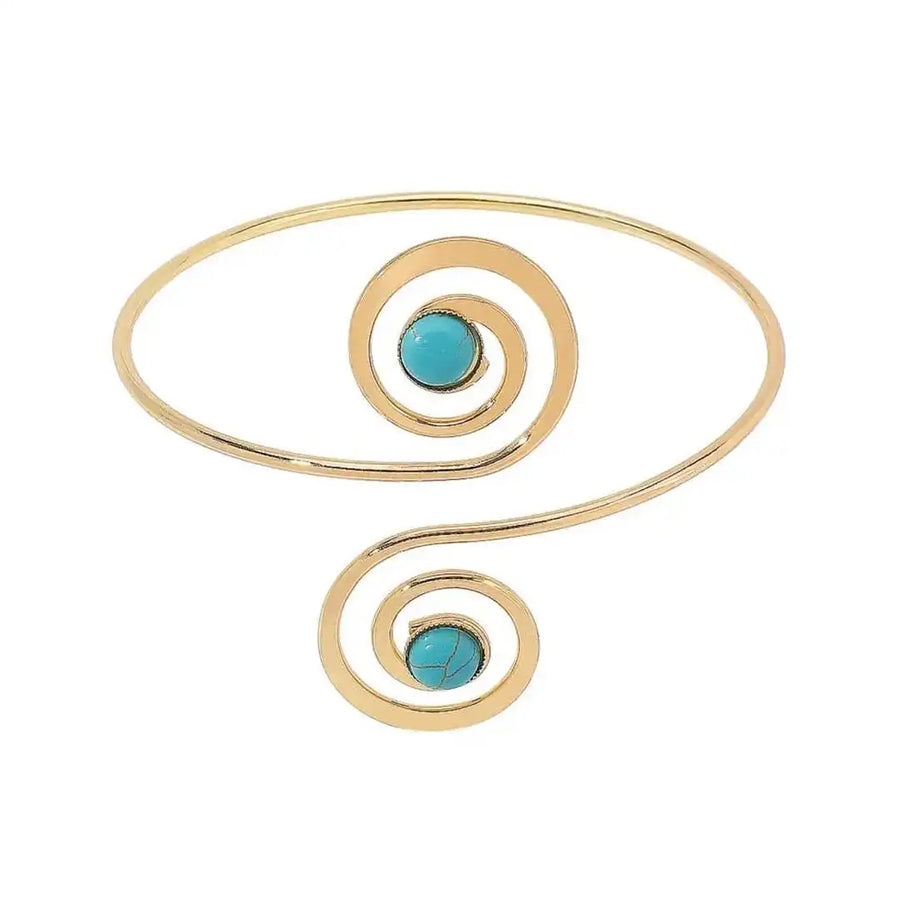 Bracelete de Braço Turquesa