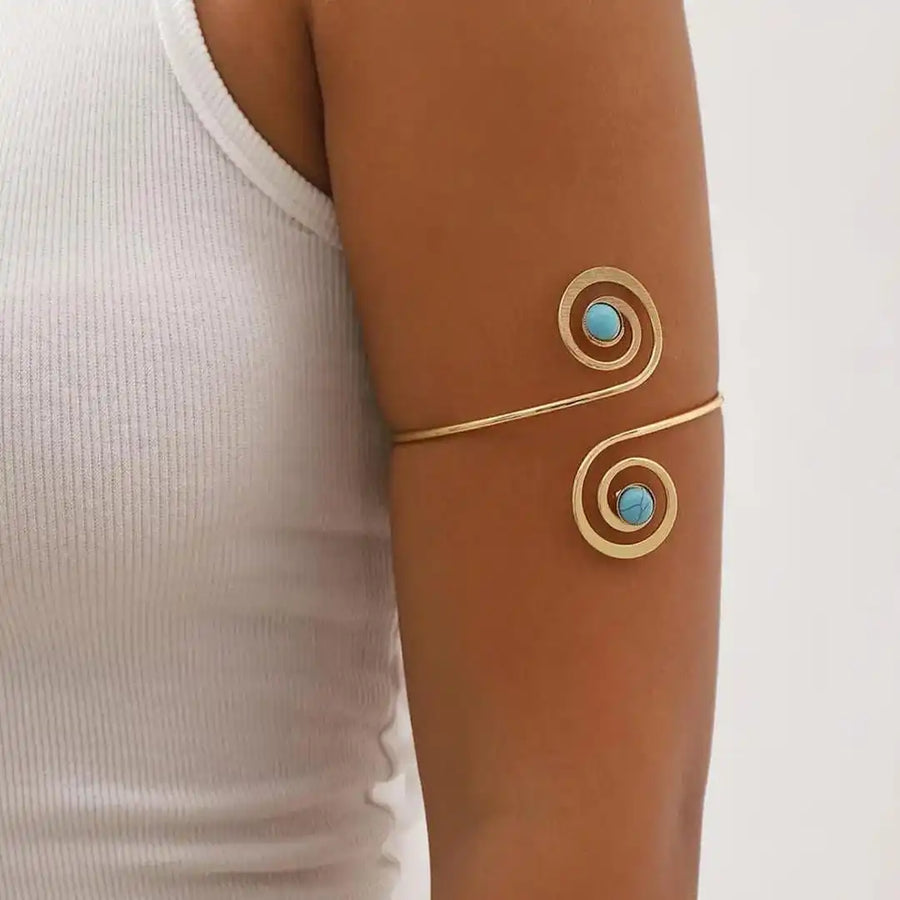 Bracelete de Braço Turquesa