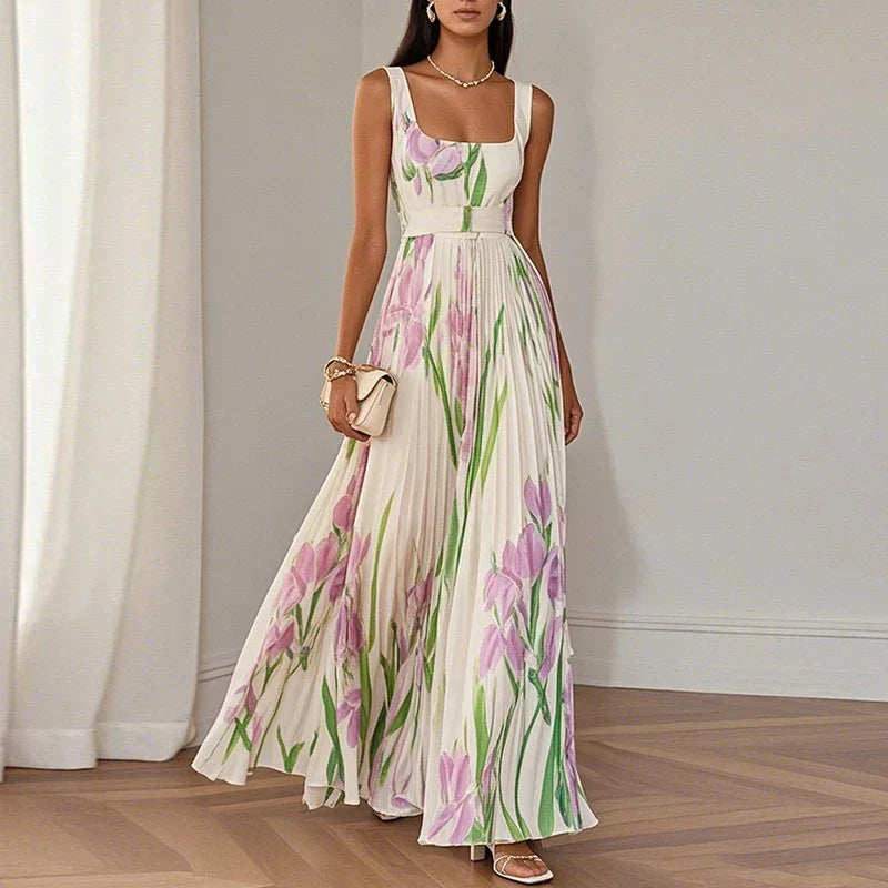 Vânia | Vestido Maxi Floral
