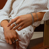 Pulseira Corrente Facetada