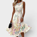 Isadora | Vestido Midi com Detalhe em Renda