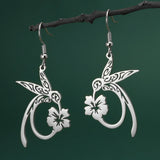 Boucles d'oreilles en acier inoxydable Esprit Colibri