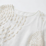 Otília™ | Vestido Midi Bordado