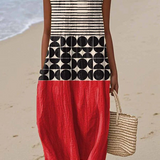 Alice™ | Vestido Midi Colorblock