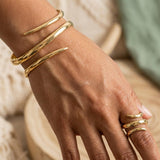 Conjunto Pulseira e Anel Serpente
